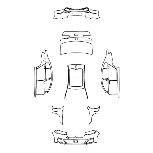 Pre-Cut PPF BMW 7 Series Luxury 2022 - PPF-Kits