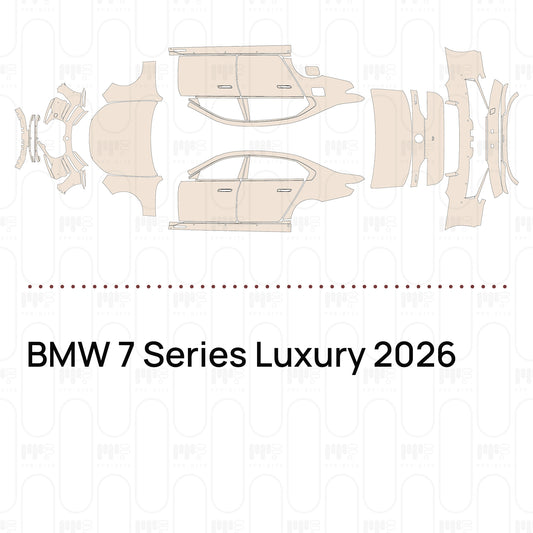 BMW 7 Series Luxury 2026 – Pre-Cut PPF