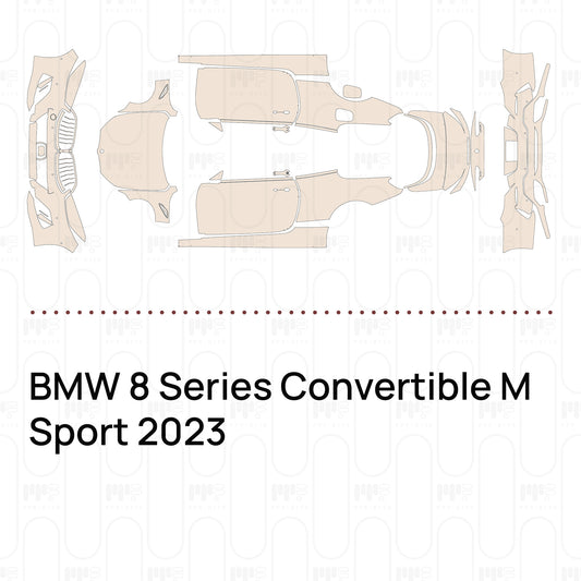 Pre-Cut PPF BMW 8 Series Convertible M Sport 2023