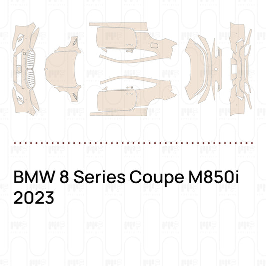 Pre-Cut PPF BMW 8 Series Coupe M850i 2023