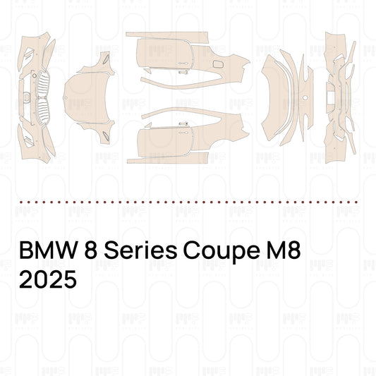 Pre-Cut PPF BMW 8 Series Coupe M8 2025