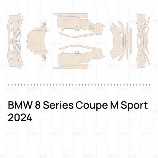 Pre-Cut PPF BMW 8 Series Coupe M Sport 2024