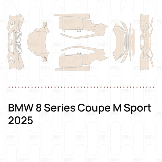 Pre-Cut PPF BMW 8 Series Coupe M Sport 2025