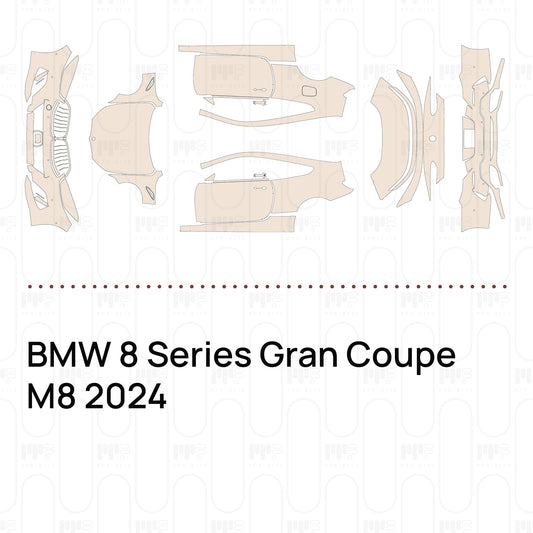 Pre-Cut PPF BMW 8 Series Gran Coupe M8 2024