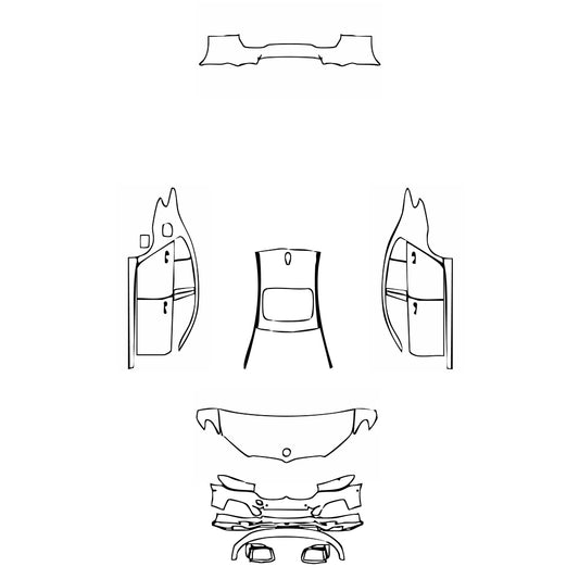 Pre-Cut PPF BMW Alpina B5 Saloon 2021 - PPF-Kits