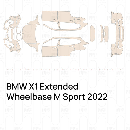 Pre-Cut PPF BMW X1 Extended Wheelbase M Sport 2022
