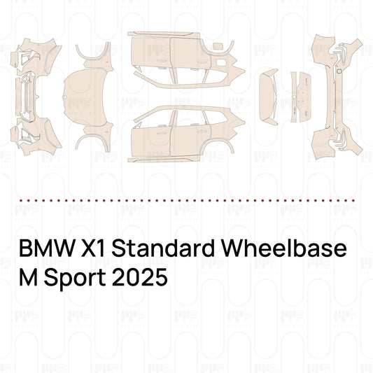 Pre-Cut PPF BMW X1 Standard Wheelbase M Sport 2025