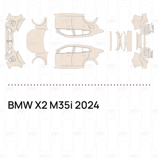 Pre-Cut PPF BMW X2 M35i 2024