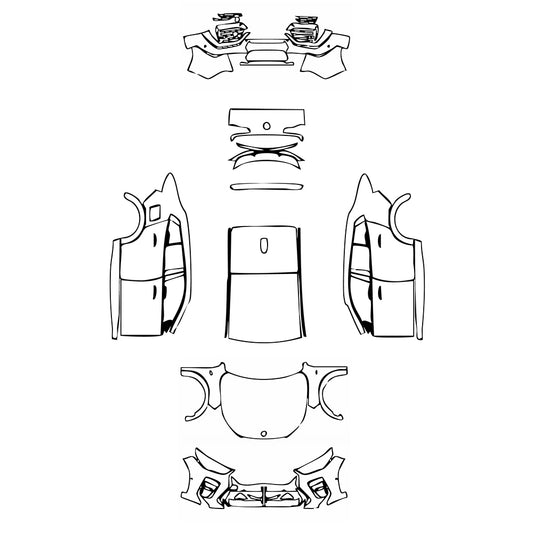 Pre-Cut PPF BMW X2 M Sport 2024 - PPF-Kits