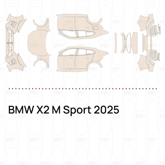 Pre-Cut PPF BMW X2 M Sport 2025