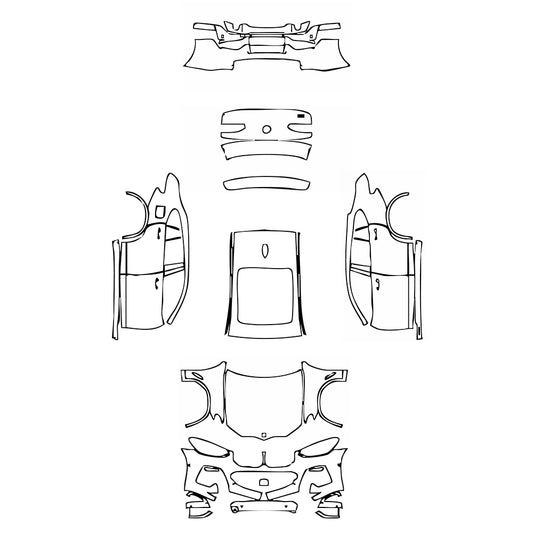 Pre-Cut PPF BMW X4 M Sport 2020 - PPF-Kits