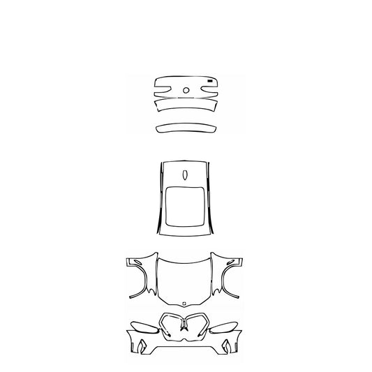 Pre-Cut PPF BMW X4 xLine 2022 - PPF-Kits