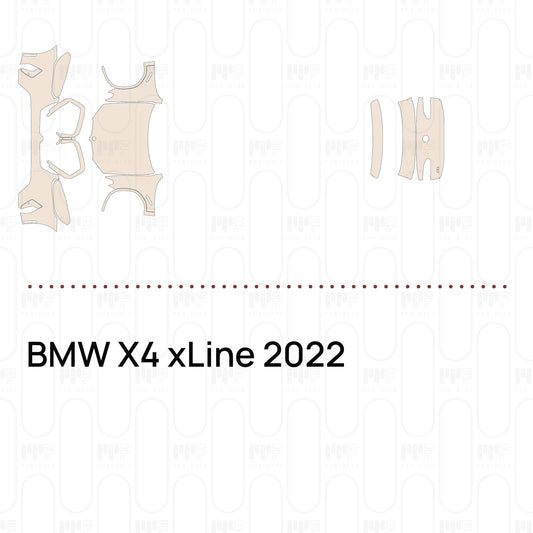 Pre-Cut PPF BMW X4 xLine 2022