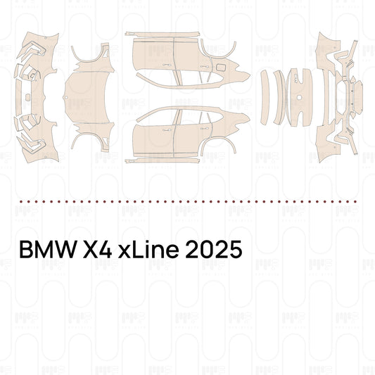 Pre-Cut PPF BMW X4 xLine 2025