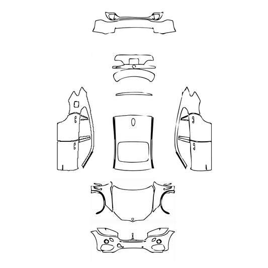 Pre-Cut PPF BMW X6 Base 2017 - PPF-Kits