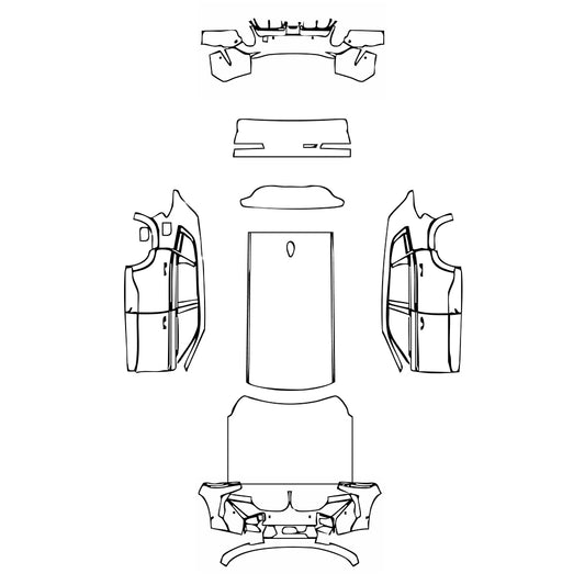 Pre-Cut PPF BMW XM 2025 - PPF-Kits