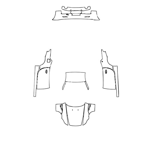 Pre-Cut PPF BMW Z4 M Sport 2015 - PPF-Kits