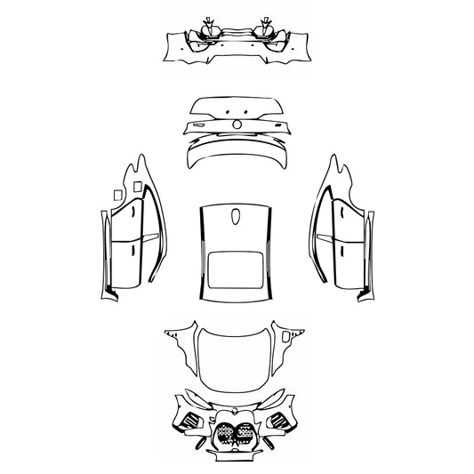 Pre-Cut PPF BMW i4 M50(EU) 2025 - PPF-Kits