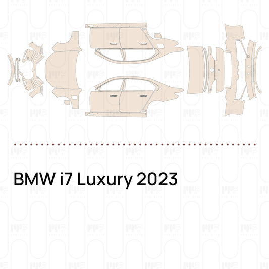 Pre-Cut PPF BMW i7 Luxury 2023