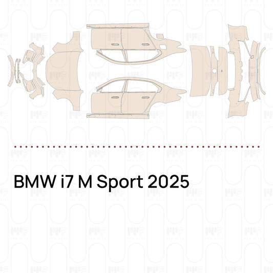 Pre-Cut PPF BMW i7 M Sport 2025