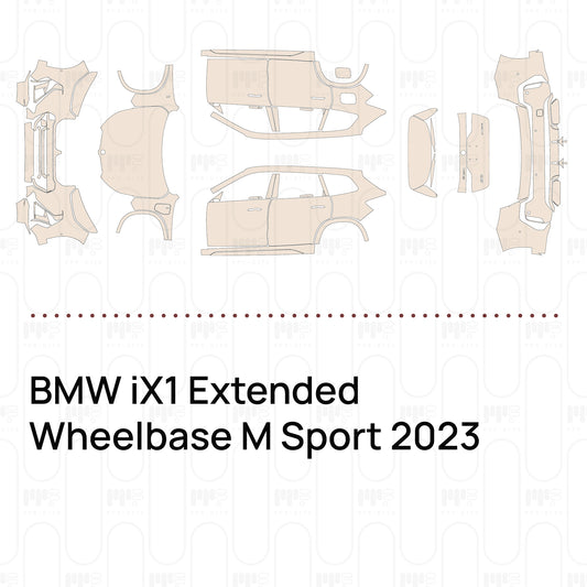Pre-Cut PPF BMW iX1 Extended Wheelbase M Sport 2023