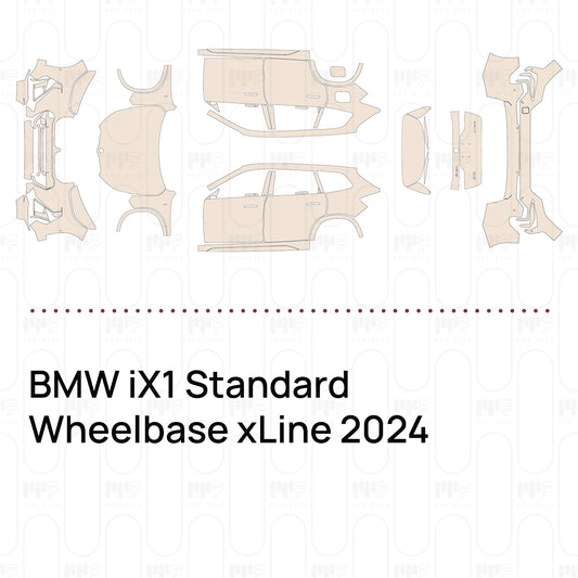 Pre-Cut PPF BMW iX1 Standard Wheelbase xLine 2024