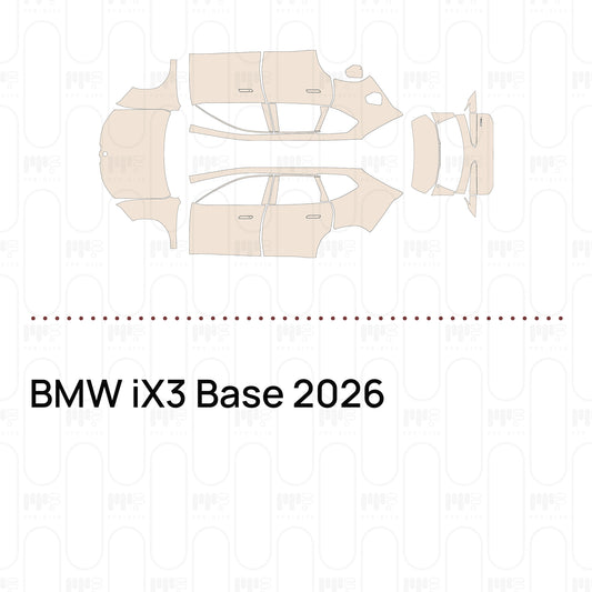 BMW iX3 Base 2026 – Pre-Cut PPF