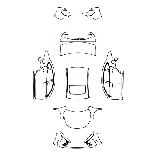 Pre-Cut PPF BYD Chazor 2022 - PPF-Kits