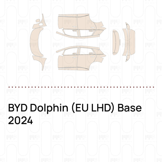 Pre-Cut PPF BYD Dolphin (EU LHD) Base 2024