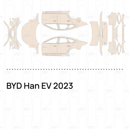 Pre-Cut PPF BYD Han EV 2023