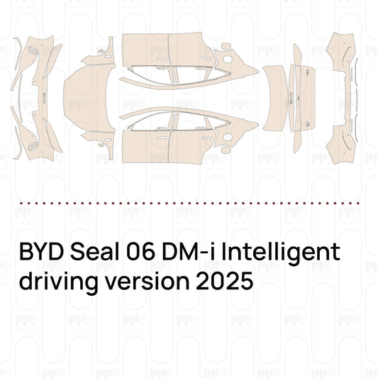 Pre-Cut PPF BYD Seal 06 DM-i Intelligent driving version 2025