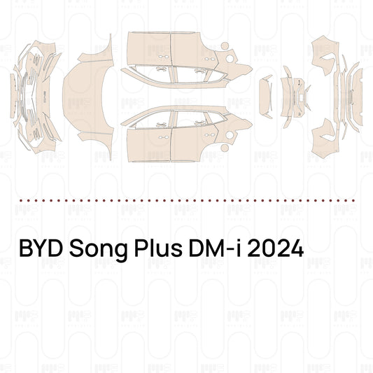 Pre-Cut PPF BYD Song Plus DM-i 2024