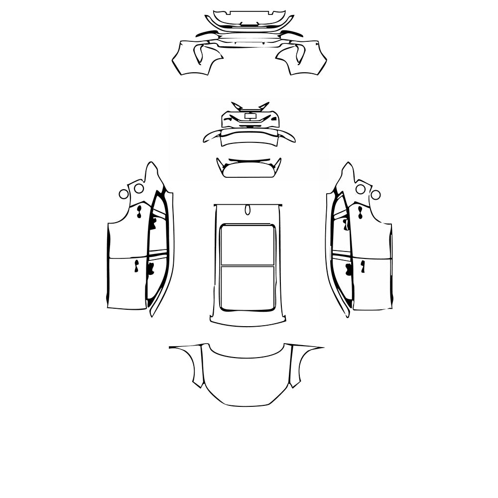Pre-Cut PPF BYD Song Plus EV 2024 - PPF-Kits