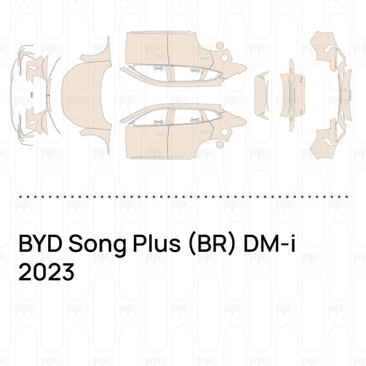 Pre-Cut PPF BYD Song Plus (BR) DM-i 2023