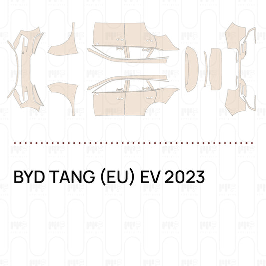 Pre-Cut PPF BYD TANG (EU) EV 2023