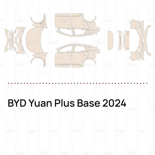 Pre-Cut PPF BYD Yuan Plus Base 2024