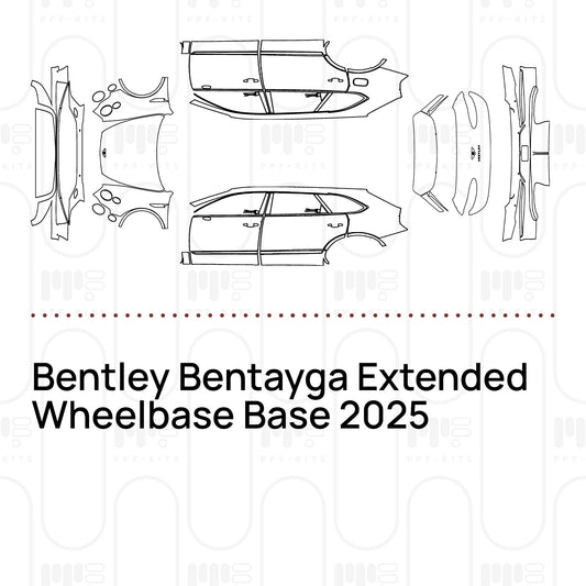 Pre-Cut PPF Bentley Bentayga Extended Wheelbase Base 2025