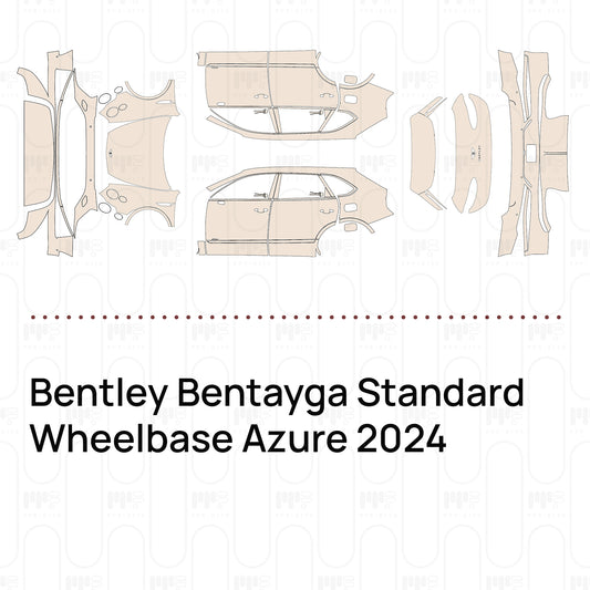 Pre-Cut PPF Bentley Bentayga Standard Wheelbase Azure 2024