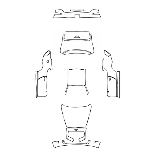 Pre-Cut PPF Bentley Continental GT Coupe 2012 - PPF-Kits