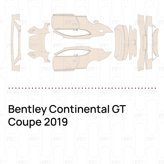 Pre-Cut PPF Bentley Continental GT Coupe 2019