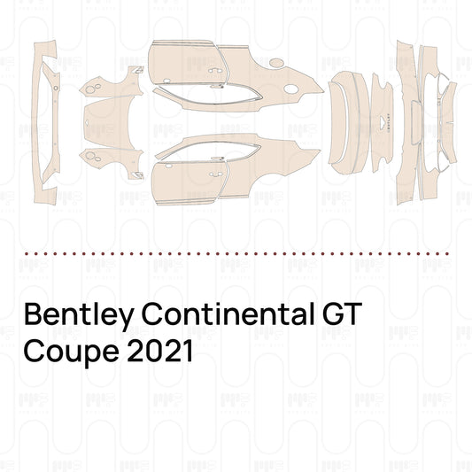 Pre-Cut PPF Bentley Continental GT Coupe 2021