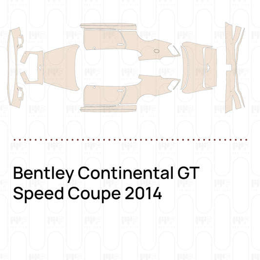 Pre-Cut PPF Bentley Continental GT Speed Coupe 2014
