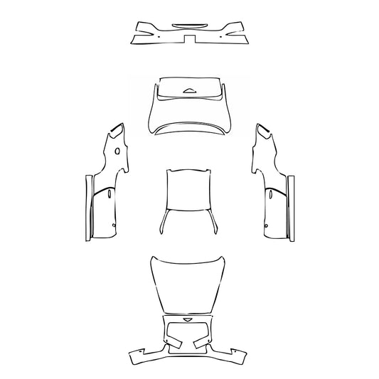 Pre-Cut PPF Bentley Continental GT V8 Coupe 2012 - PPF-Kits