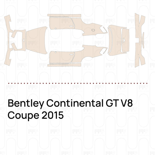 Pre-Cut PPF Bentley Continental GT V8 Coupe 2015