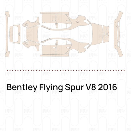 Pre-Cut PPF Bentley Flying Spur V8 2016