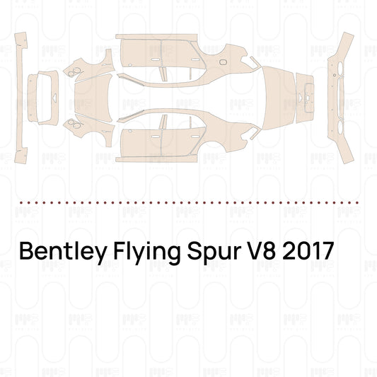 Pre-Cut PPF Bentley Flying Spur V8 2017
