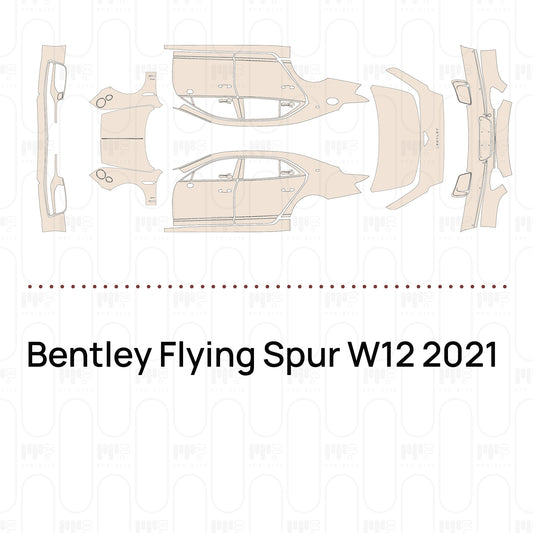 Pre-Cut PPF Bentley Flying Spur W12 2021