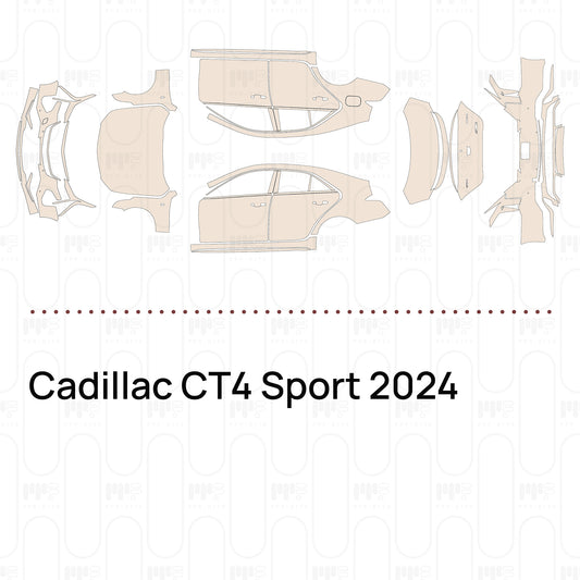 Pre-Cut PPF Cadillac CT4 Sport 2024