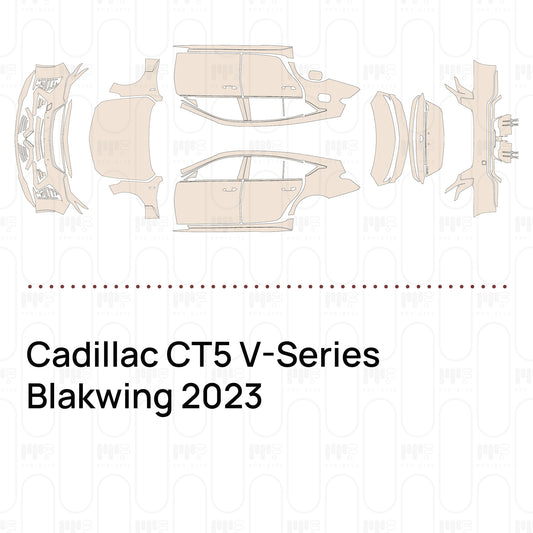 Pre-Cut PPF Cadillac CT5 V-Series Blakwing 2023