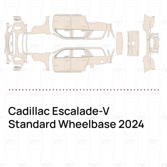 Pre-Cut PPF Cadillac Escalade-V Standard Wheelbase 2024
